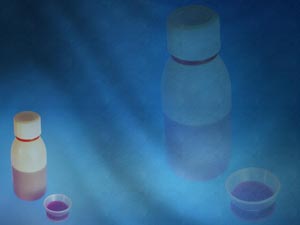 Cough Syrup Title Content PowerPoint Template Cough Syrup Title Content PowerPoint Template