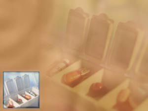 Pill Box Title Content PowerPoint Template