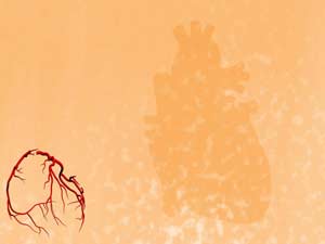 Heart Arteries Title Content PowerPoint Template