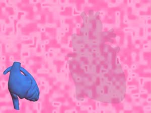 Heart Right Atrium Title Content PowerPoint Template