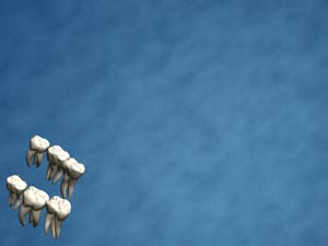 Lower Molars Title Content PowerPoint Template