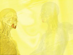 Depressor Anguli Oris Muscle Title Content PowerPoint Template