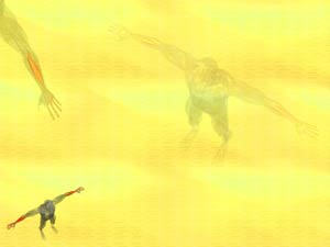 Extensor Digitorum Muscle Title Content PowerPoint Template