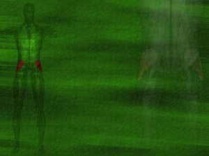 Gluteus Medius Muscle Title Content PowerPoint Template