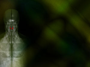 Nasalis Muscle Title Content PowerPoint Template